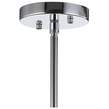 Bettina 13.37" Glass/Metal LED Pendant - JONATHAN Y